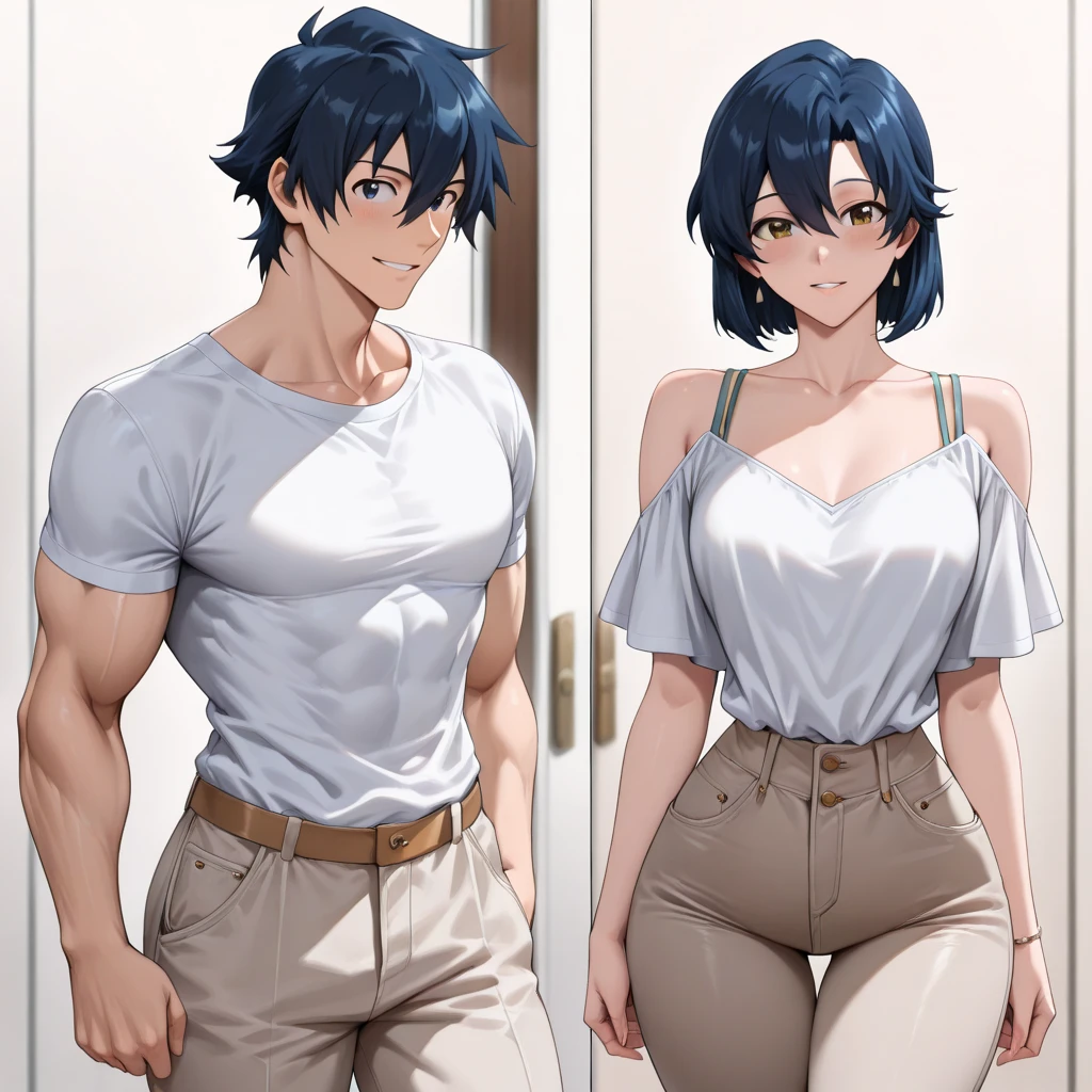 a father who eloped with his second son( a he had been brainwashing by his secondson ,crossdressing , wife of his secondson, wear sexy lingerie,has marital life with his secondson ,)