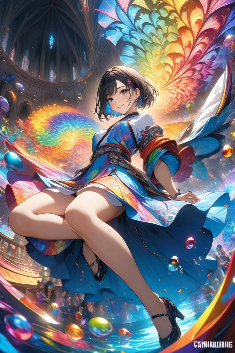 Love Live adult Kanan Matsuura, masterpiece, highest quality, gloss, fantastic background, attire randum, desire
