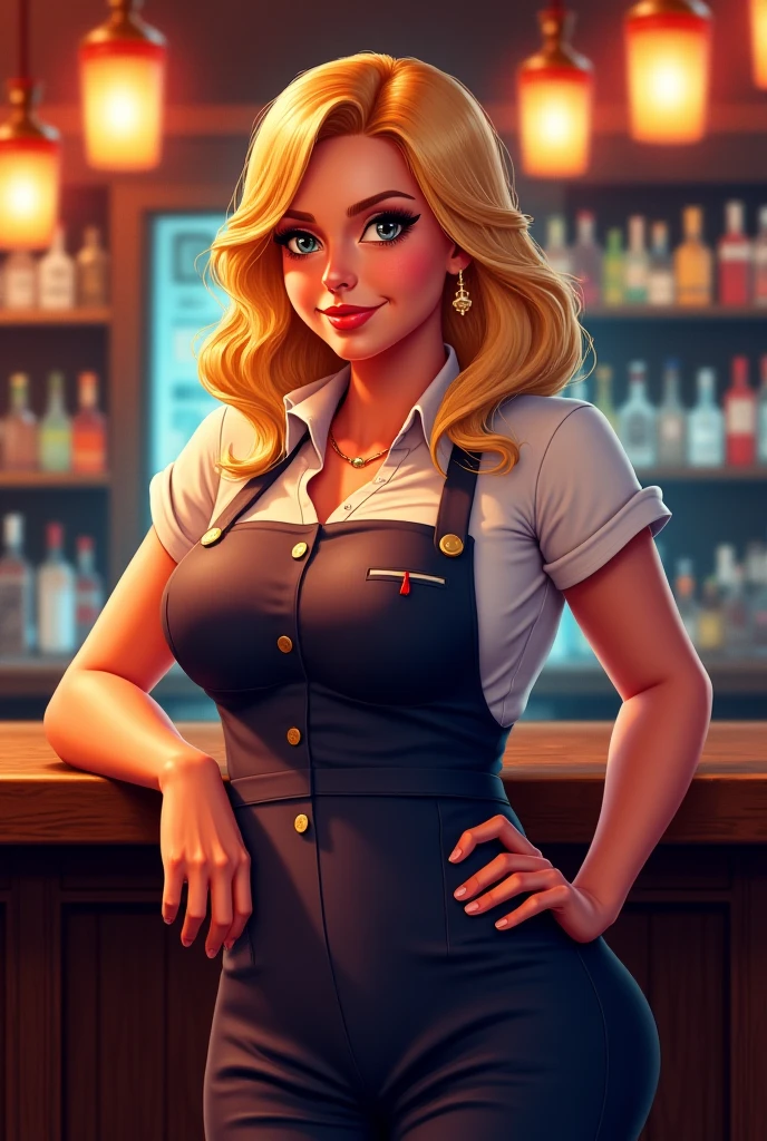 portrait, photo of BrittBaker, beautiful woman, hair updo, upsweep nightclub, sitting at bar, (masterpiece) (best quality) (detailed) (8k) (HDR) (cinematic lighting) (sharp focus)