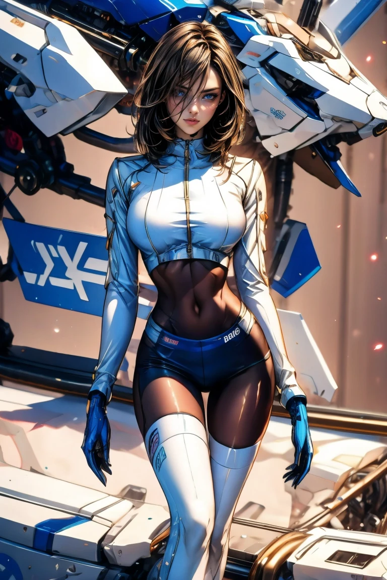 realistic visual effects,attractive beautiful,dramatic contrast,Gentle lighting,Delicate warmth,the soft light,hyper HD,Extremely colorful,best qualityer,perfect female shape,HighDynamicRange,long eyelasher,Unbeatable masterpiece,paleskin,putting makeup on,Sexy goddess,Large mechanical gears,Strange sky,The setting sun burns the clouds,8K high quality,Sexy goddess,A pair of big eyes are beautiful and moving,White skin,Makeup,Sexy outfit,【Background with】Large gears,Large gears,Doomsday ruins,Giant tornado,Strange sky,The setting sun burns the clouds,Multiple planets,The end of the world,Multiple planets,Mards,Jupiter,Mercury,Strange sky,Giant tornado。