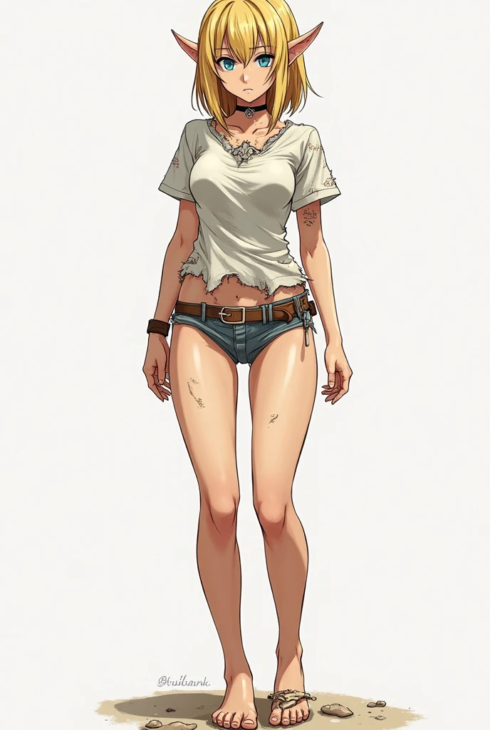 Cartoon of a woman in a bikini top and shorts with a purse, of frontline girls, front line style girls, fine details. front line girls, thigh focus, seductive anime girl, revealing outfit, moody scene noire, ecchi anime style, cell shaded adult animation, SFW Version, (sfw) safe for work, Varied positions, big breasts, black hair