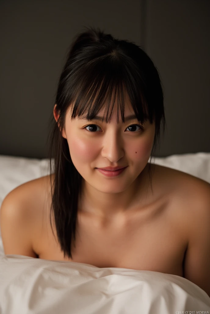 Browsing Caution, ( Highest quality, Realistic:1.4), (Glowing Skin), (Hmph, 8k wallpaper, High resolution), Perfect Anatomy, Cinema Lighting, Physically Based Rendering, Awards, Highly detailed skin, Highly detailed face, Beautiful eyes in every detail, Carl Zeiss 85mm F/1.4, Lie comfortably in bed, She is a very cute 25-year-old office lady........., (Pink wavy medium long hair(With bangs)), 豊満なchest, View from below, (Completely naked:1.5), (Dカップのchest:1.5), (short hair:1.5), (Face of ecstasy),(((In cowgirl style))), ((Top Girl)),((Completely naked without bra)), ((experience an orgasm)),(((Completely nakedで))),((Spread your legs wide)),((Asian Beauty)),((With an ecstatic look)),((Upper Body(chest)play)),(((Place your arms behind your back、Spread your legs in an M shape))),((whole body、So you can see all the way to your toes))