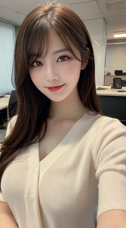 clothed、(photo real:1.4)、(Hyperrealistic:1.4)、(Realstic:1.3)、
(Smoother lighting:1.05)、(Improved lighting quality in movies:0.9)、32 k、
1GIRL、20 years old girl、Realistic Lighting、Backlit、Facial light、Ray Trace、(Brightening light:1.2)、(Increase quality:1.4)、
(Top Quality Real Texture Skin)、Fine eyes、finerly detailed face、
(Tired, sleepy and satisfied:0.0)、closeup on face、Student uniform:1.3、korean idol、Nogizaka Idol、hposing Gravure Idol
(Bodyline mood improvement:1.1)、Glossy skin、korean idol、Nogizaka Idol、hposing Gravure Idol、selfie