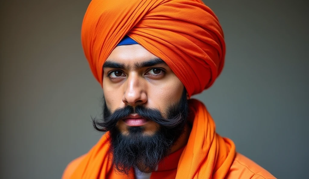 A punjabi turban boy in pent kameez