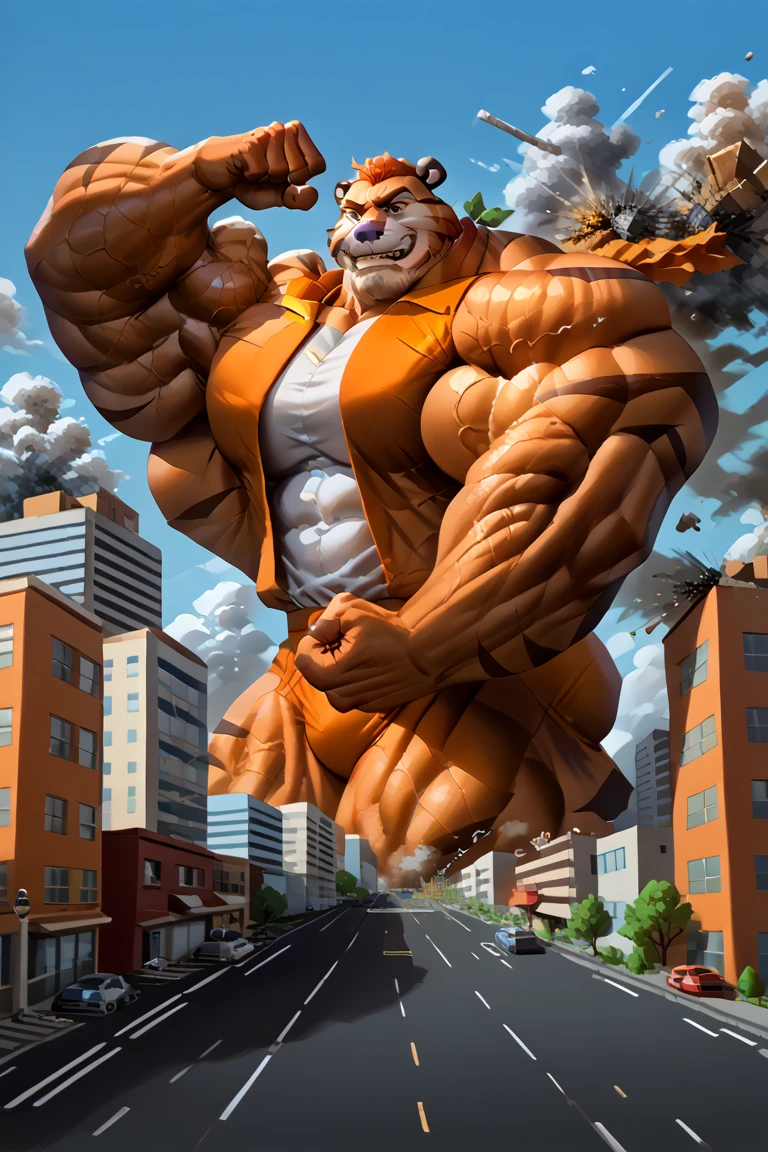 (by darkgem, by boosterpang, by BNG, by meesh), solo focus, solo, 1boy, male, lion boy, cute, girly, femboy, twink, short boy, looking at viewer, smiling, happy, athletic figure, (hyper hips:1.4), (huge bulge:1.2), bulgeJ8, penis outline, large balls, long hair, detailed eyes, yellow eyes, lust, masterpiece, best quality, (pink lace panties:1.6), (topless:1.4), bare paws, digitigrade, standing upright, photorealistic, hyperrealistic, ultradetailed, detailed background, photo background, digital drawing (artwork), girly, outside, cityscape, (giant:1.8), (macro:1.6), (crowded:1.4), (figures in background), looking at viewer, stretching, (tail), gts, walking down street, (foot stomp:1.3),