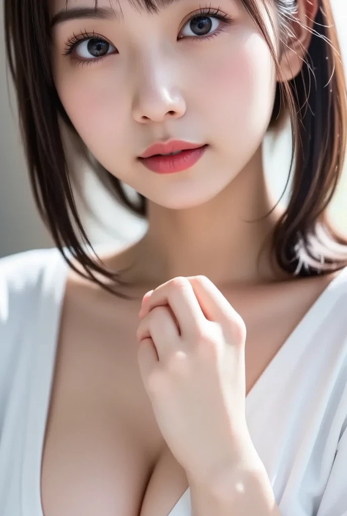 (Browsing Caution:1,4),Mix 4, (8k, RAWphotograph, Highest quality, Tabletop: 1.45), (Realistic, Realistic: 1.37),illumination, night, プロのillumination, photographn mapping, Radio City, Physically Based Rendering, Gradient Brunette, 高品質のphotograph, High resolution, 1080P, (Detailed facial depiction), (Detailed description of the hand), (Delicate CG), Extreme light and shadow, Rich details, (Detailed facial features), (Highest quality), Look in front of you, Highly detailed face, Highly detailed lips,  超High resolution, (Faithfulness: 1.4), photograph, 1 girl, [(sad)],  , Thin limbs, movie, Cool pose, I Cup, Highest qualityな完璧なボディ, photographのような, (1 girl: 1.3), Perfect balance, (Huge, Perfect breasts, Areola),(Realistic, Photorealistic:1.37),One Girl, Cowboy Shot,Professional Lighting, Photon Mapping, Radio City, RAWphotograph、(Photorealistic:1.4)、Octane Rendering、Complex 3D rendering with ultra-detail, Studio Soft Light, Rim Light, Vivid details, Super Detail, Realistic skin texture, Detailed aspect, Beautiful details in the eyes, Highly detailed CG Unity 16k wallpaper, compensate, (Detailed Background:1.2),Highest quality, 超A high resolution, Tabletop, One Girl, One girl,alone, Upper Body,View Viewer, White Background, Bobcut, short hair, Multicolored Hair, compensate , Lips parted, Black Lips, eyeliner, Gothic, Goth Girl,((Multicolored Hairの色:1.4)),((全身全naked)),(((nsfw))),((naked)),