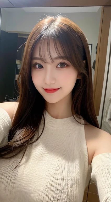 table top, highest quality, figure, super detailed, finely, High resolution, 8k wallpaper, 完璧なダイナミックな構figure, detailed and beautiful eyes, dress,medium hair, middle of chest, natural color lip, random sexy poses,smile,Osaka，20 year old girl，cute