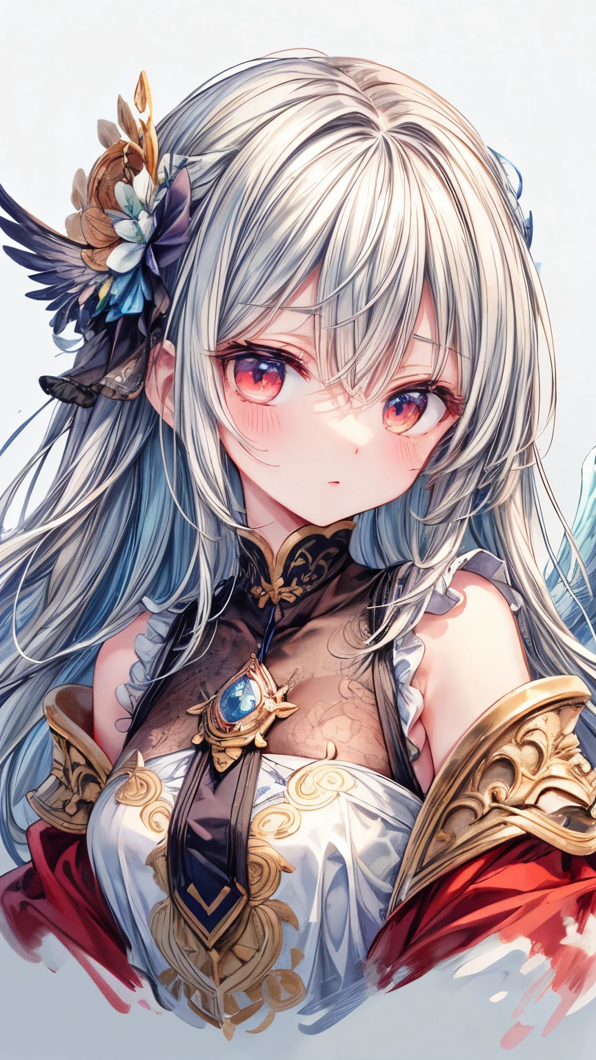 ((Best masterpiece, Perfect quality, Ultra detailed)), A young girl