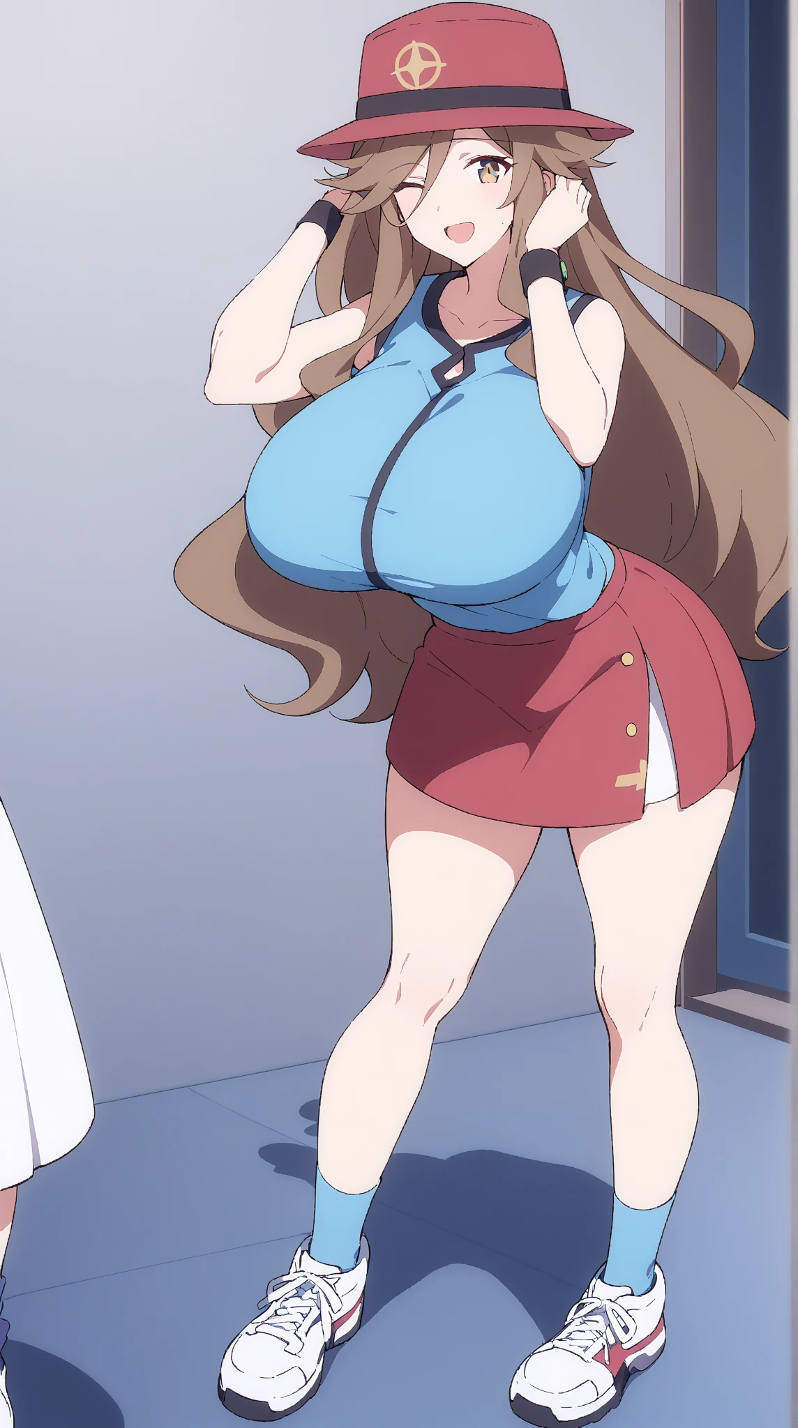 (Night:1.3), Cyberpunk_CityView, Before Window,
(Standing:1.7) at attention,
White_buruma,blue_panties, buruma,gym_uniform, 
bare legs, 
brown_hair,brown_eyes,hair_ornament,hairclip,side ponytail, single braid, 
1 girl, 20yo,mature female,Beautiful Finger,Beautiful long legs,Beautiful body,Beautiful Nose,Beautiful character design, perfect eyes, perfect face,
looking at viewer, (innocent_big_eyes:1.0),(expressionless:1.3),
NSFW,official art,extremely detailed CG unity 8k wallpaper, perfect lighting,Colorful, Bright_Front_face_Lighting,
(masterpiece:1.0),(best_quality:1.0), ultra high res,4K,ultra-detailed,
photography, 8K, HDR, highres, absurdres:1.2, Kodak portra 400, film grain, blurry background, bokeh:1.2, lens flare, (vibrant_color:1.2)
(Beautiful,large_Breasts:1.4), (beautiful_face:1.5),(narrow_waist),