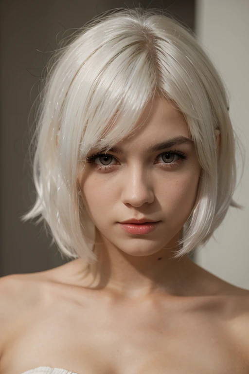 masterpiece, Best quality, ultra detailed, illustration,, 1 girl, White hair,