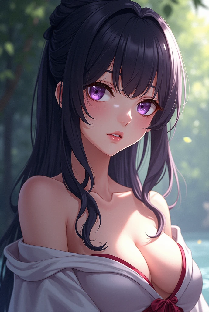 Name: Levi Athan 
Gender: Female 
Age: ???
Hair: Long, Curly, black hair 
Eyes: black 
Extra Details: eyelashes and hair turn white when overusing powers, eyes turn ocean blue when using powers, always wears gloves and long sleeve tops, has fangs (not vampire) and claws 
Skin colour: Light brown, arms are an ombre of her normal skin colour to white, from her elbows down to her hands, even her nails are white.
Nationality: Fontaine
Race: Human???
Occupation: Detective
Vision: Hydro
Weapon: Can use any, but prefers to use catalyst, also hates bows.