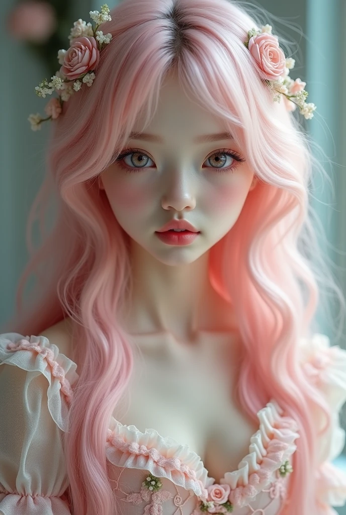 Close-up of a young girl sitting on the floor,Super realistic sweet bunny girl,very beautiful cute catgirl,cute kawaii girls,pink two-tailed hair and cyan eyes,belle delphine,Perfect robot girl family,Anime girl role play,lifting up skirt,Leakage of genitals dripping with milky white liquid,cute beautiful,beautiful lovely,Cute anime girls,anime barbie doll,small loli girl,Anime girl in real life