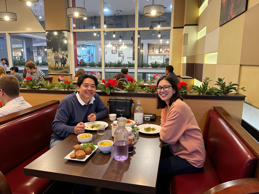 they are sitting at a table with a plate of food, profile picture, ruan jia and brom, profile pic, profile photo, blurred photo, profile image, 🤬 🤮 💕 🎀, profile picture 1024px, 😭🤮 💔, low quality photo, very very low quality picture, taken in the early 2020s