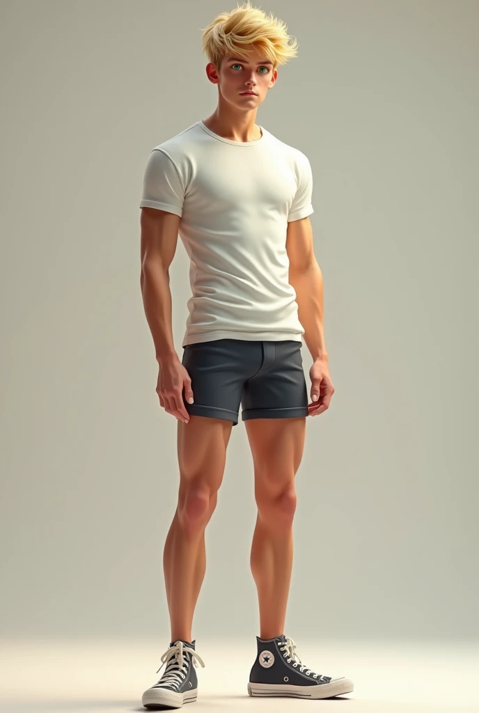 Boy wearing black boxer briefs