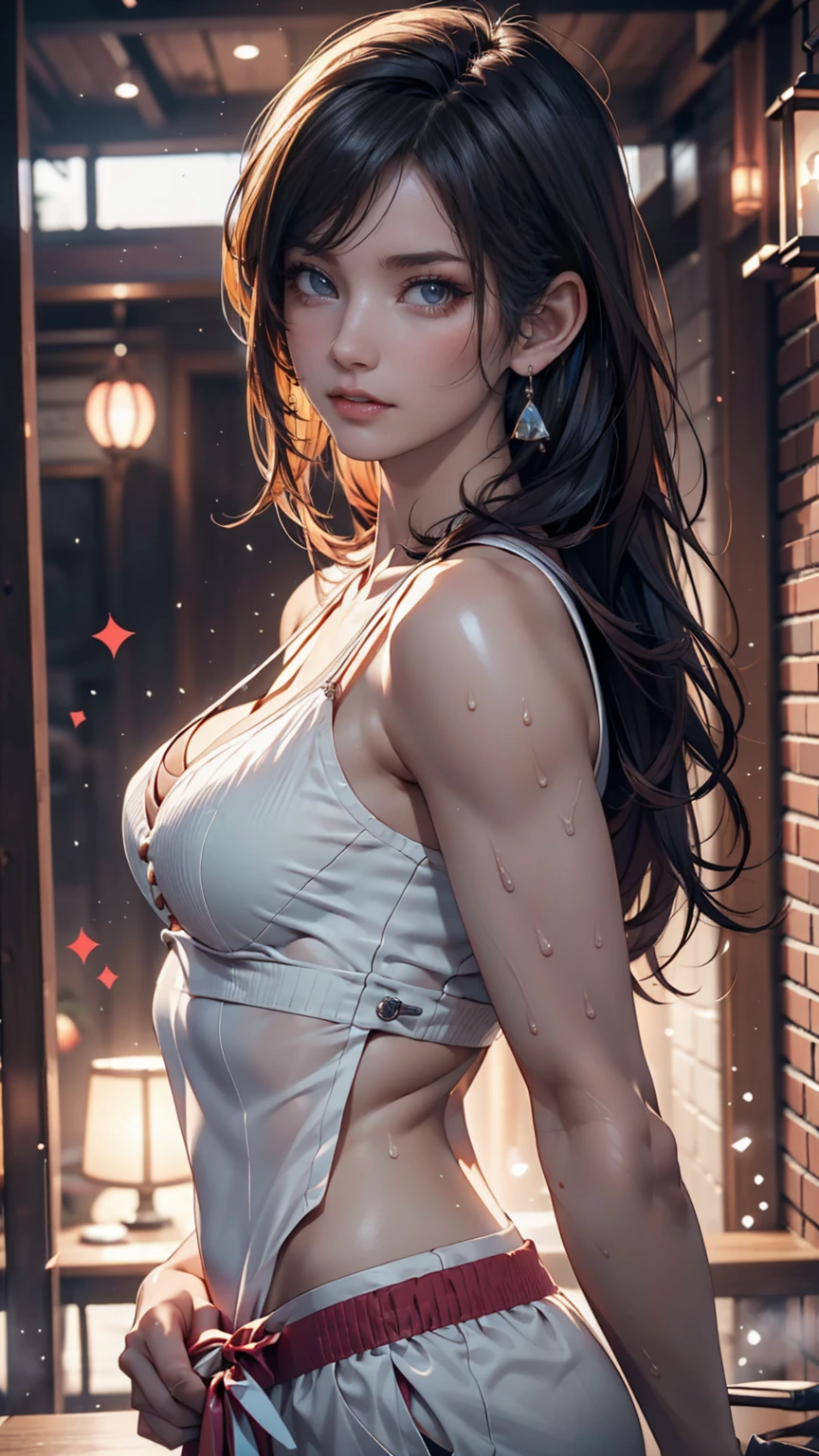 Unbeatable masterpiece, Ultra photo realsisim, Perfect artwork, Intricate details, Best quality, Strong light,High contrast, (Bare shoulders:0.85),((glowing ambiance, enchanting glow, luminouslighting, Ethereal atmosphere, A mesmerizing glow, evocative hues, captivating coloration, Dramatic lighting, Enchanting aura)),1girll,Masterpiece,Best quality,1girll,(in clouds of smoke:1.1),(Dynamic smoke is everywhere:1.4),(Upper body:1.2),(1 Chinese pattern in the middle of the girl's forehead),A girl with a weak temperament,,(epic cinematic),Soft natural light,rim-light,absurdes,Amazing,Funny,complex,ultra - detailed,Pink flowers,pastelcolor,,White flowers pink flowers,