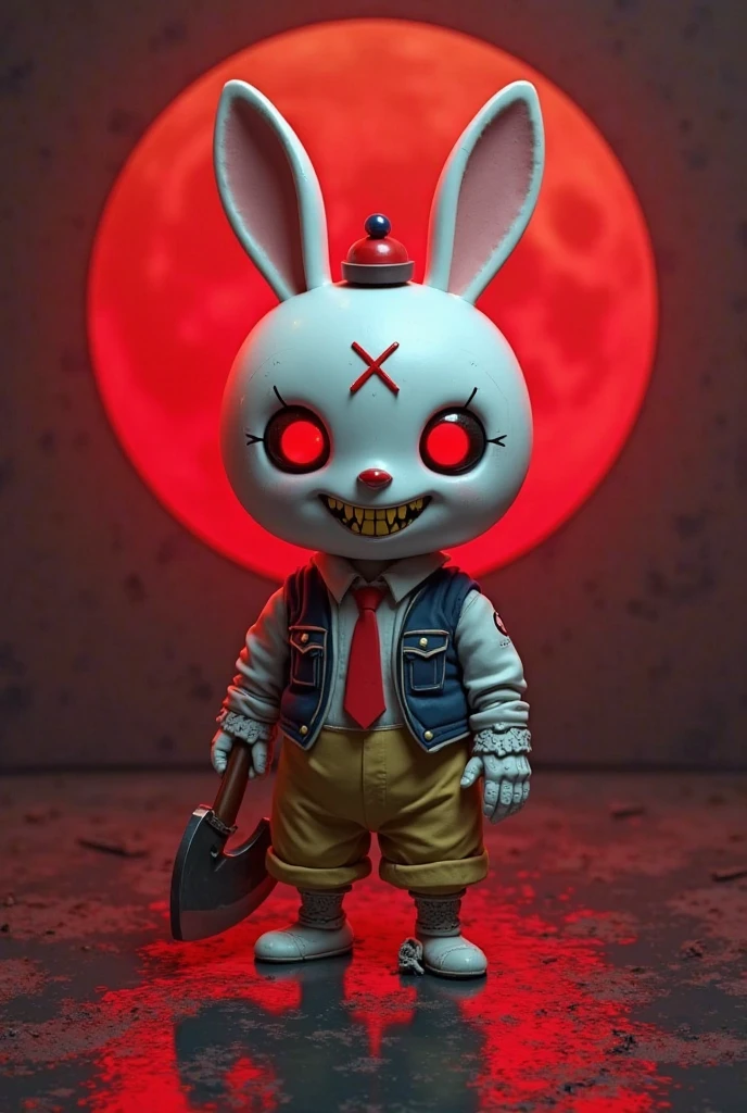 (knitted toy voodoo doll:1.7), (Voodoo Rabbit Assassin:1.3), (Clothing: tattered stealth suit with dark patterns:1.0), (Accessories: enchanted daggers, glowing sinister smoke bombs:1.2), (background: eerie alleyway with floating, glowing spectral shadows and creepy mist:1.2), best quality, masterpiece, detailed soft oil painting, detailed background, dramatic cinematic lighting, soft edge lighting, professional, dramatic lighting, hard edge lighting, ultra quality, 4k, masterpiece, best quality, 8k, ultra high definition, high resolution, extremely detailed