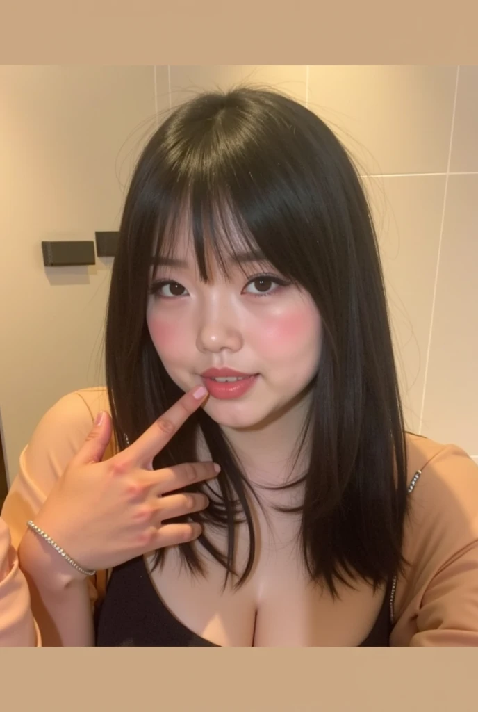 there is a woman that is posing for a picture in a bedroom, kanliu666, ulzzang, wan adorable korean face, cai xukun, sakimichan, chiho, headshot profile picture, xintong chen, lalisa manobal, xision wu, inspired by Ma Yuanyu, young cute wan asian face