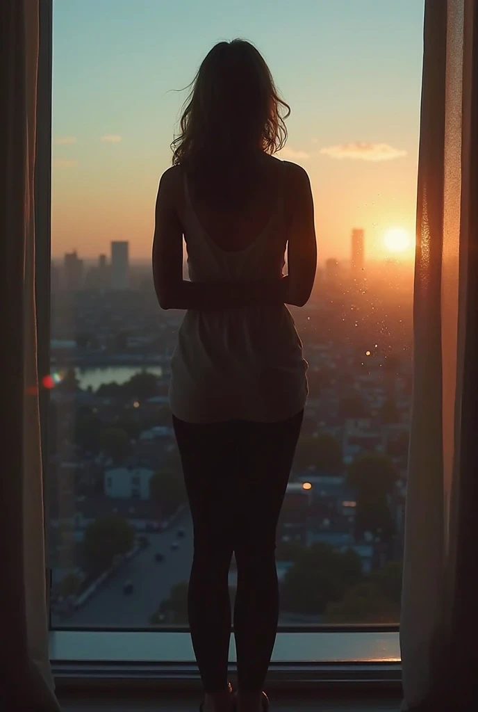 (Silhouette art,best quality,top quality,masterpiece,4k,)(fashion models), (((arte em papel cortado,A world where only black exists:1.2), (style of 90s anime portraition),1lady,Solo,slim body,perfect female shape,epic quality,graceful dancing,elegant posture, (profile:1.2),ray tracing,movie level lighting,Cinematic storyboard,high heels,Moonlight,The window behind,beautiful thighs,thin thighs,Delicate legs,beautiful legs,sexy legs,long legs)),Slender, sunder (Dark moon) Textured glass background,staying in a completely dark World,woman holds curtains,perfect legs,hands,watching window,