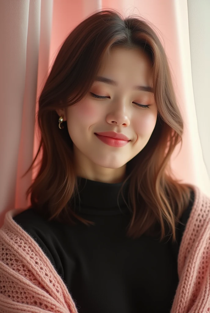 (Best Quality, 8k, High resolution, photorealistic:2.0), (Alone, A girl:2.0),(photo taken with flash:1.9),(illuminate the topic:1.8),(Ultimate Beautiful Girl:2.0),(shiny skin),(oily skin),(by rubio:1.7),(short hairstyle:1.5),(fresh beauty:2.0),Blush Brown Makeup , dark eye makeup , Wear bright pink lipstick,(girl with big bright eyes:1.5),(droopy eyed girl:1.5),(blue eyes:1.5),(thin girl:1.5),( face),(sexual attraction),(sweet smelling girl),(A girl que trabaja a tiempo parcial en un museo de arte.:1.3),(she works for low wages:1.5),(kind hearted woman:1.5),(ella tiene una Nice smile:1.3),(woman with a happy look:1.3),(She is very sociable),(from a very poor family:1.5),(virgin girl),(She is a secret pervert..),(she covertly lascivious),(she looks so erotic),(Preserving virginity for devout Christians),chuuChloe,(A woman with very soft breasts.),(woman fantasizing about sex),(seduction),(masturbation enthusiast:1.5),(stunning eyes:1.5),(clean girl),(affability),(fitted dress shirt),(Nice smile),(open mouth),(Hang)