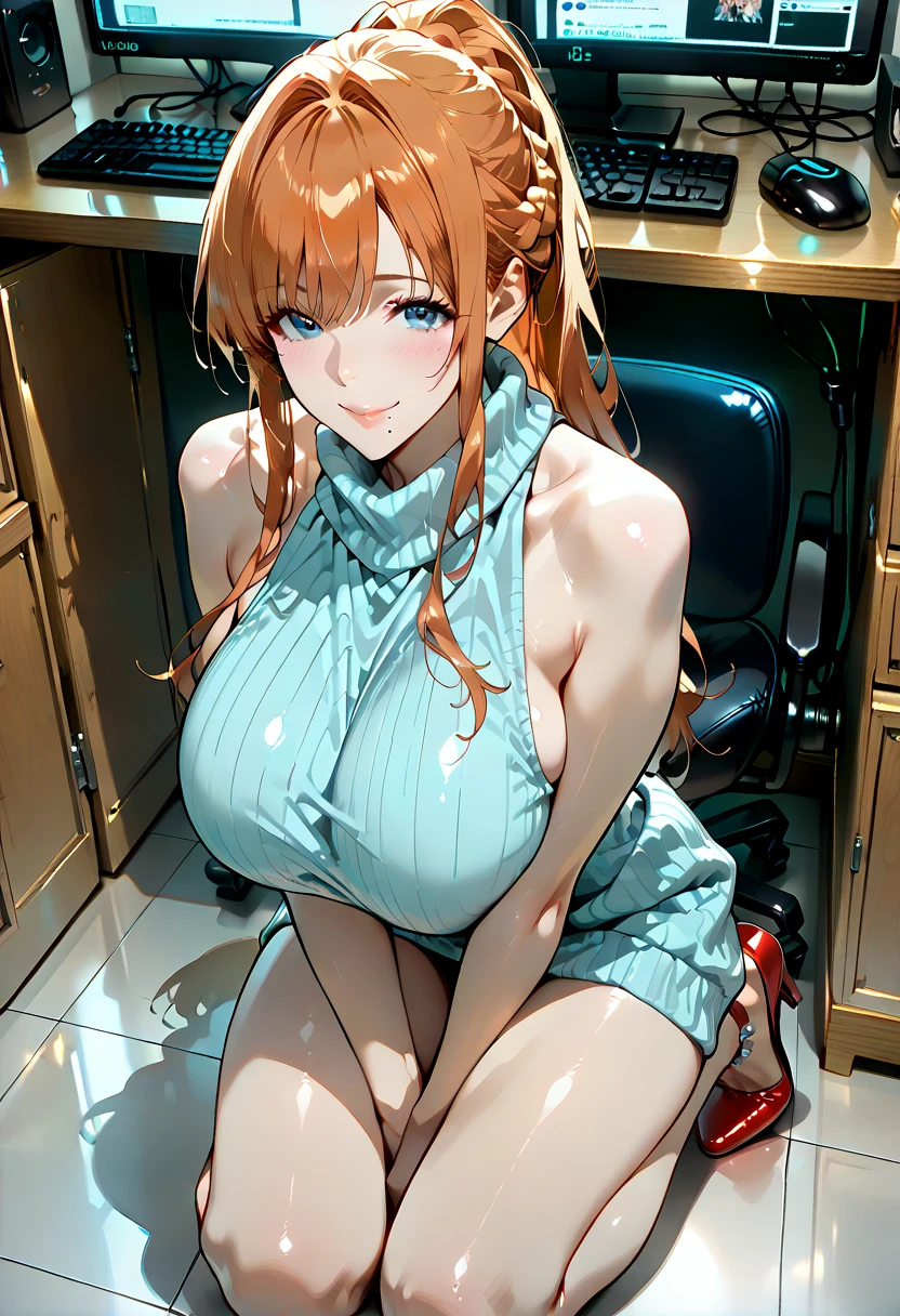 top-quality、Highly detailed anime super detail、​masterpiece、tre anatomically correct、Detailed hand、(Mother 1.6)、8K、I love my tides、sexual excitement、Upper line、huge-breasted、thighs thighs thighs thighs、Aching、Pang、Painful、vomiting、cold sweat、Sweat profusely、Stuffiness、Foreplay、(Apron naked:1.6)、Moisturizing skin、(Drenched body:1.3)、Detail Eye、erotick、Glossy lotion on the head、Apron naked、Best Earrings、oppressive、Best Necklaces、cum on、Stuffiness、Spread your crotch yourself、Lustrous hair、hairarmpits、hair on the crotch、、Boyfriend's house、teats see through、During squats、masturbation、Streaks in the crotch、look from above