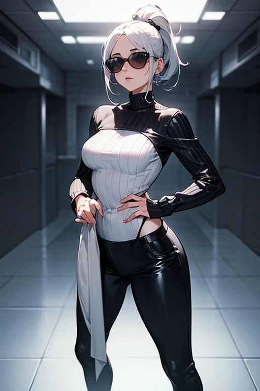 (1girl, white hair, twintails hair) (digital) (in detailed stone walkway, (latex bodysuit, gas mask)) , best quality, <lora:boldline:0.2>  <lora:hairdetailer:0.2> gasmask, <lora:gasmask:0.8>
