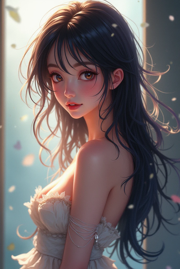High resolution、8k、Raw photo、whole body、Beautiful Teenage Woman、One Japanese woman、Medium chest、Grimgar of Ashes and Illusions