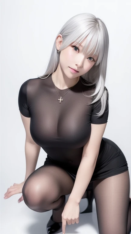 NSFW STILLSHOW, SFW, Perfect Anatomy:2, (RAW Photo: 1.2), (Photorealistic: 1.4), (Masterpiece: 1.3), (Best Quality: 1.4), Ultra High Resolution, (Detailed Eyes), (Detailed Facial Features), (Detailed Clothing Features), HDR, 8k Resolution, Solo Focus, Bangs, Skin Tightness, (Shiny Skin), (fatness), Dreamy,
(extreme detailed drawing), confirmation of commentary, request for commentary, landscape:1.3, no text,
Virtual Girl, Gigantic Tits,Cleavage, Bob Hair, Silver Hair, lightGrey Eyes,
(1 Girl:2), (solo:2), ass focus, Lens-facing crotch, from ground view,
white diving suit,Very thin and soft fabric,teats、Nipple shadow、The shape of the pubic area is clearly visible、
Happiness, smile,