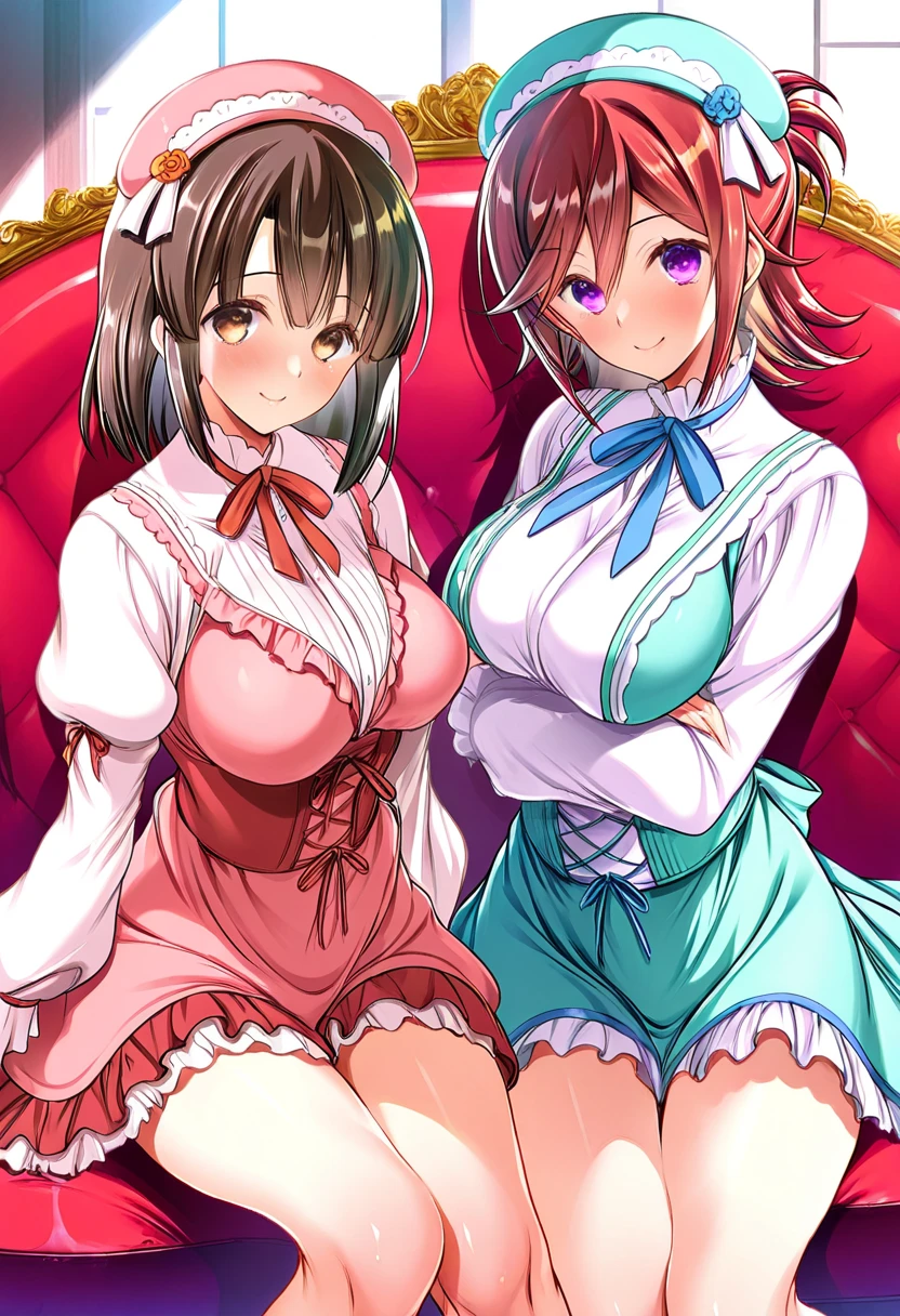 masterpiece, (((1 littlegirl))) ,1 girl ,(((littlegirl and women))) ,Big breasts, Big nipples, NSFW  ,(orgasm), (heart eyes),  (littlegirl sucking on womans breasts) ,((breastfeeding)) ,nipple sucking ,(((lap pillow))), Patting the head ,(((littlegirl Licking the woman nipples of big breasts)))
