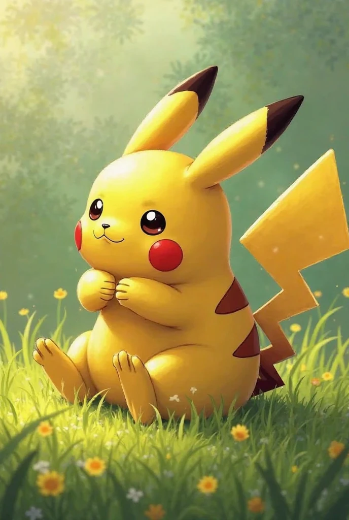 (score_9, score_8_up, score_7_up, score_6_up:1.3), Pokemon, Pikachu, mascot of the franchise, cute appearance, iconic electric attacks, featured in memes and fan art
