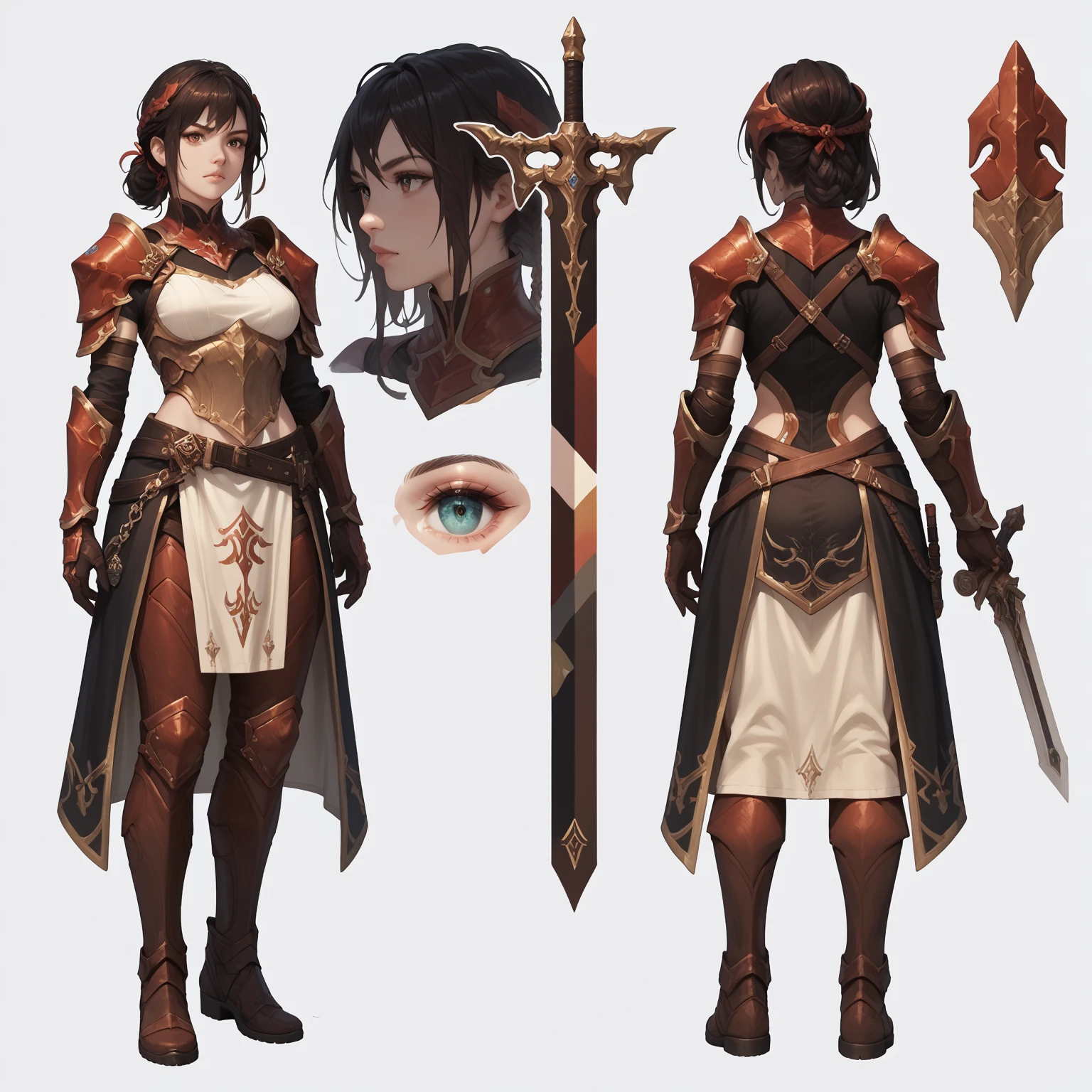 3D equidistance,new products, arma, The sword, halter, Weapons of the future, 32K, Linen cloak, Top quality, Masterpiece:Faust,,1 child, short detailed hair, thin fog, Squat, (tmasterpiece,k hd,hyper HD,16k),clutching a sword, buliding, Reflectors, bloods, Eastern Asia, Weapon focus, Skysky, brunette color hair, knifes, shorter pants, fumo, Mist, The clothes ar, bandagens, sword sheath, masks, 独奏