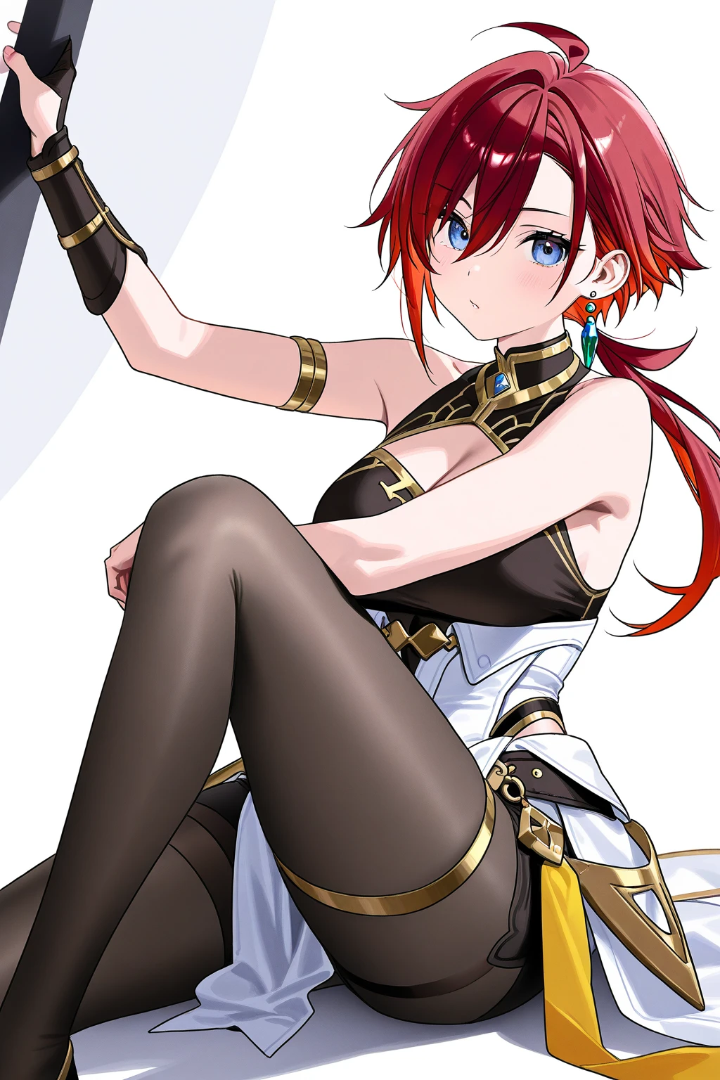 <lora:alkaid-nvwls-v1:0.9> alkaid, antenna hair, <lora:zs_CoronetArmor:1> red p4coronetarmor, cowboy shot,, absurdres, ultra detailed, masterpiece, best quality, aesthetic, detailed,