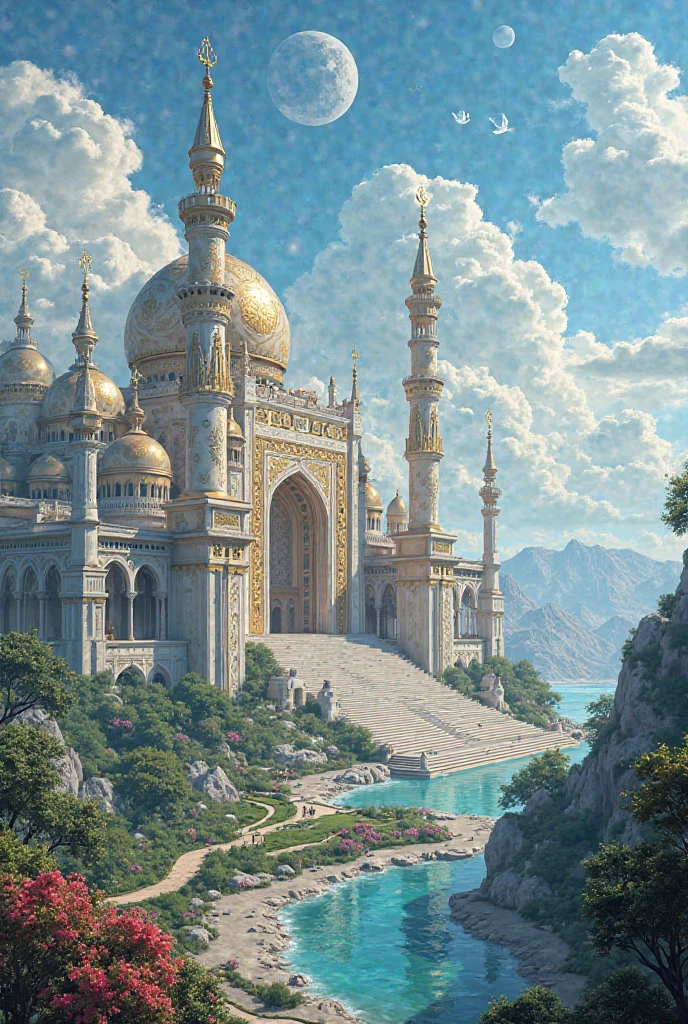 Combination of Imam Reza Shrine and Imam Hussein Shrine and Abu al-Fazl al-Abbas Shrine and Makkah Makrmah and Jamkaran and Kazmin M.