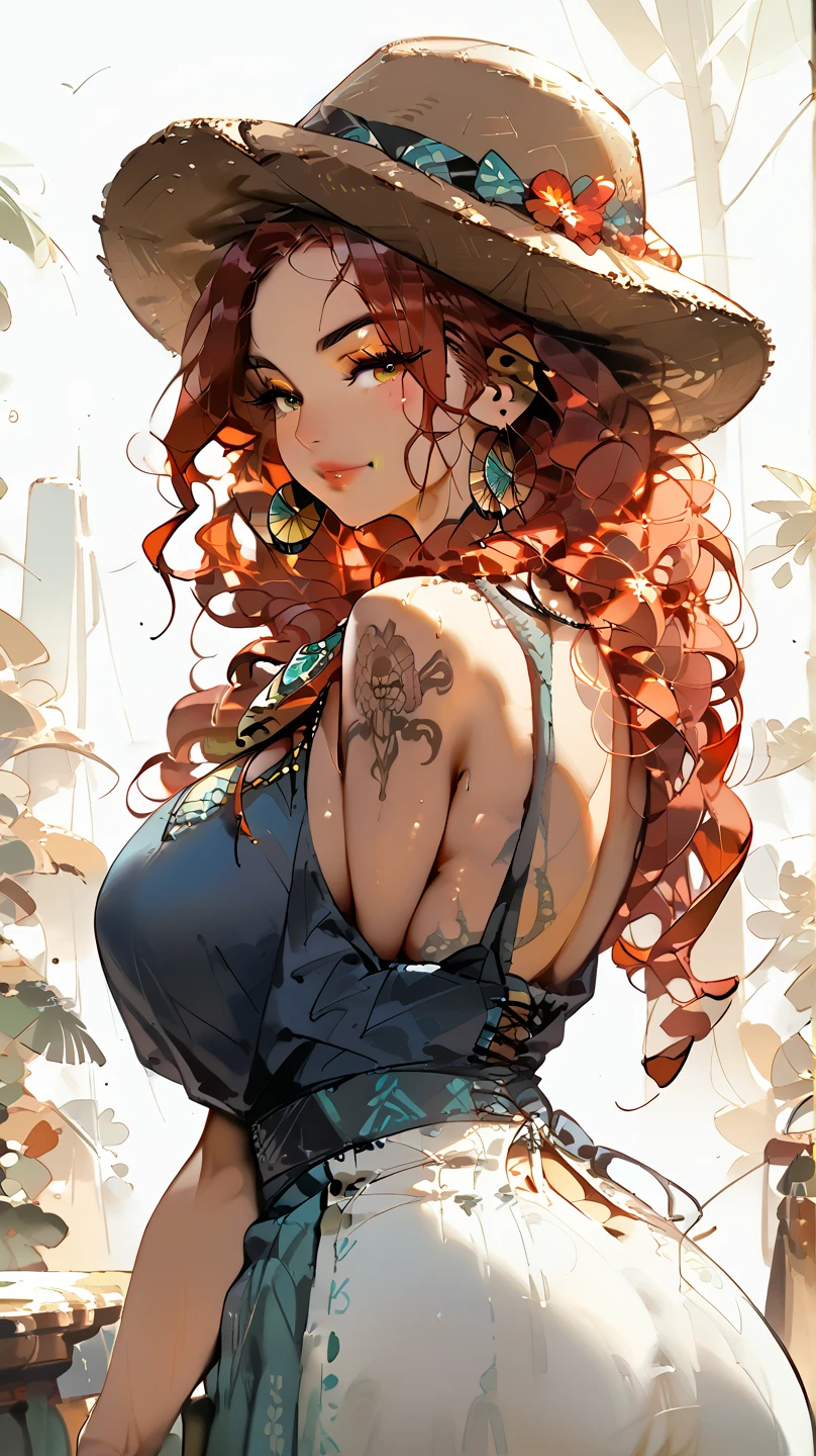 cute oppai duende,(((small mature woman,oppai body,small))),(((50 years old))),((anime duende oppai with extremely cute and beautiful orange hair)), (((duende))) , (((elf ears))),((huge horns:1.2,))
(((Giant breasted girl))),((((Bright Red hair:1.35,dreadlocks long Bright Red hair,Red hair,Very long hair,long dreadlocks,lapRed inner hair,ear breathing)))),( (bright_Red_Eyes:1.3))),intricate Eyes,beautiful detailed Eyes,symmetrical Eyes,(((bright skin:1.5,bright skin:1.5,tanned skin,bright skin,very glossy skin,bright body,plastic glow skin, exaggerated glowing skin,bright skin))),(detailed body,(detailed face)),
cute,slutty,erotic,bold,(((nsfw))),
(((very long tribal tunic,revealing clothes,show skin,tribal painting,(Butterfly wings),(sideboob)))),(((intricate outfit,intricate clothes,embroideRed outfit,ornate outfit))),
(dynamic pose:1.0),wisdom,serious face,(centRed,size to fit dimensions,rule of thirds),
((snowy pine forest at night)),with dark stormy clouds,winter,scenery:1.25,((snowy forest background)),Christmas tree,
high resolution,sharp focus,(ultra detailed,extremely detailed),(photorealistic art:1.37),(extremely detailed CG unity 8k wallpaper),(((vibrant colors,vibrant theme))),(intricate),(Artwork ),(better quality),