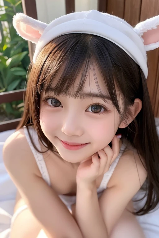1. Cute kitten, (Adorable face:1.5), (Small nose:1.3), (Bright, sparkling eyes:1.3), (Tiny paws:1.2), (Furry body:1.4), (Playful expression:1.2), (Soft, fluffy fur:1.4), (Sitting on a mat:1.3), (At SFW:1.1)