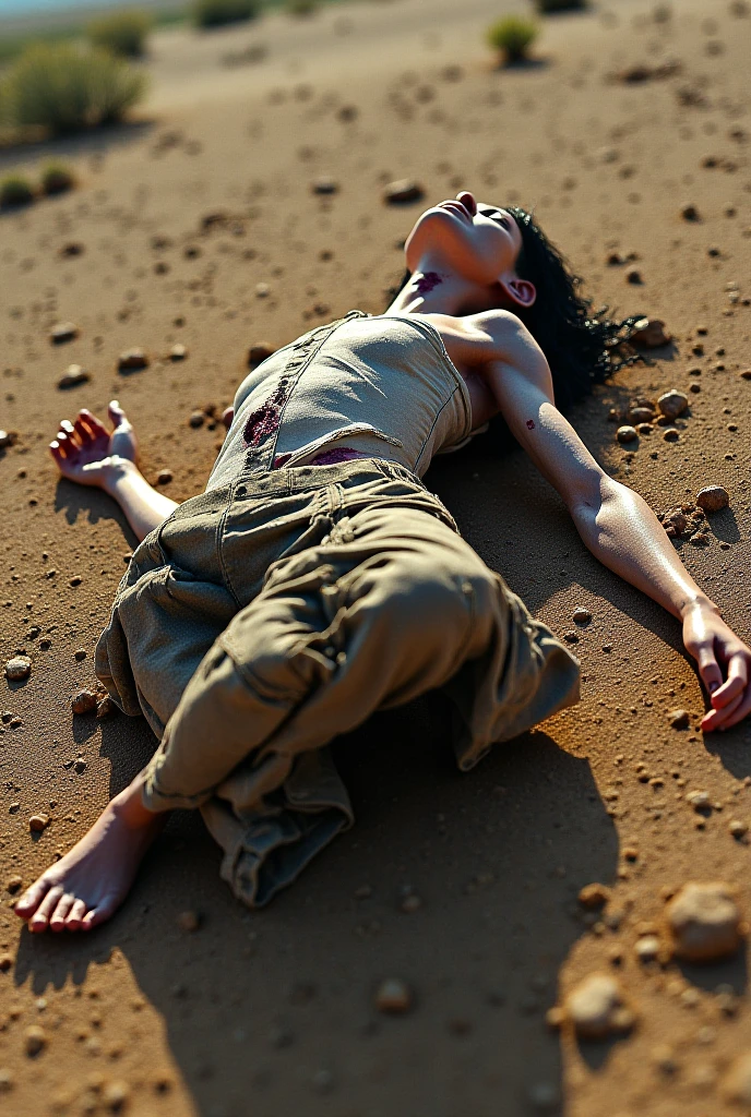 Earth is used to symbolize roots and connection to the natural environment. The artist or participants cover their bodies with dirt and perform slow, considered movements