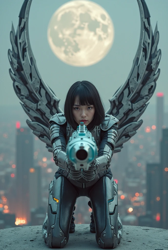 Cyberpunk angel