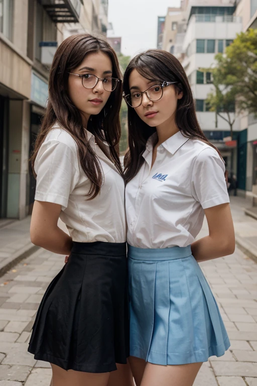 2 girl,  and 10 years olTwin tail hairstyle and they  wearing sailor school uniform pink colour. 
On the classroom
Beautiful girl
Detailed eyes, detailed face and extreme detailed finger
Detailed all body from head into shoes