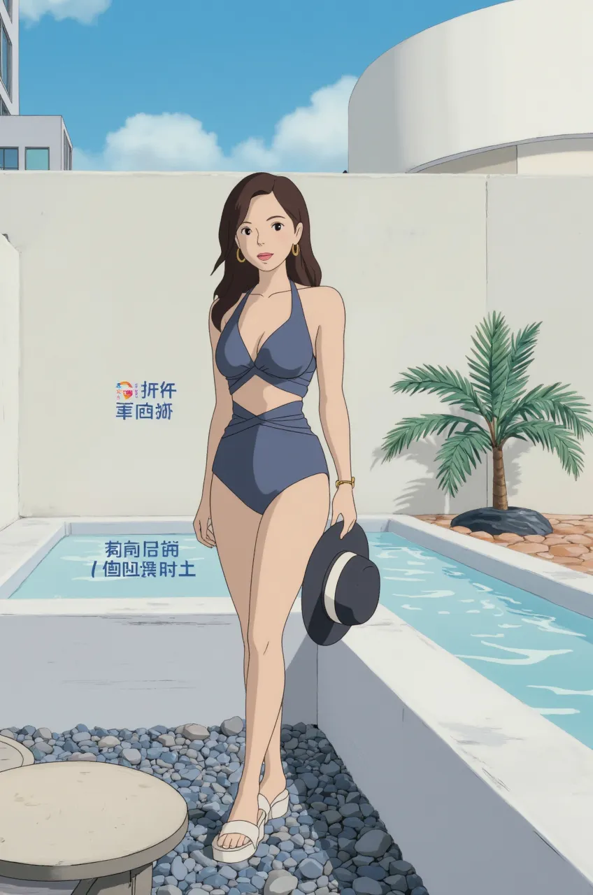 Pop Art,(masterpiece:1.2),Amazingly absurd,number々Awards for,Works by famous artists,Dolphin and girl、A dolphin appears from the girl's right、3dart,Digital Art,In the water,Works with a sense of transparency