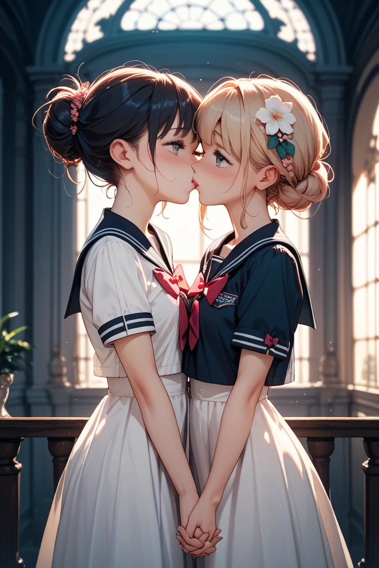 Maids 校服 Idol kawaii SEX the kiss lesbian