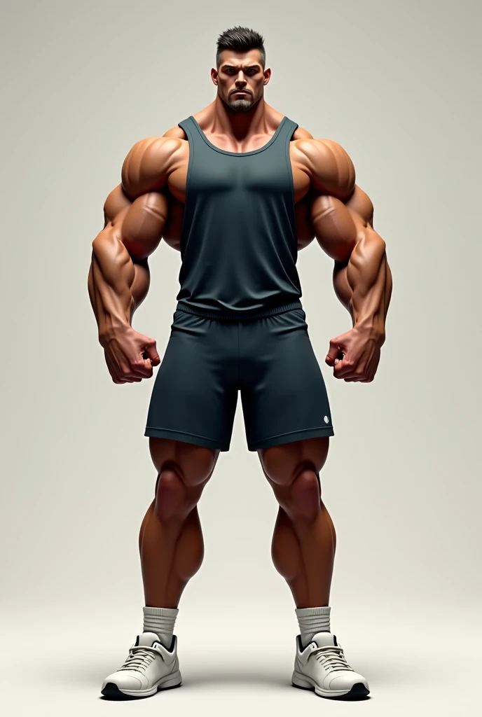 sunoo from enhypen with big body, abs and biceps