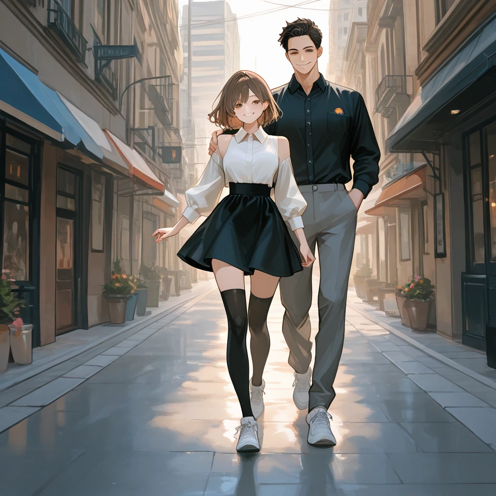 Couples to date、Handsome men and beautiful women、Handsome man and short-haired woman、Second Dimension