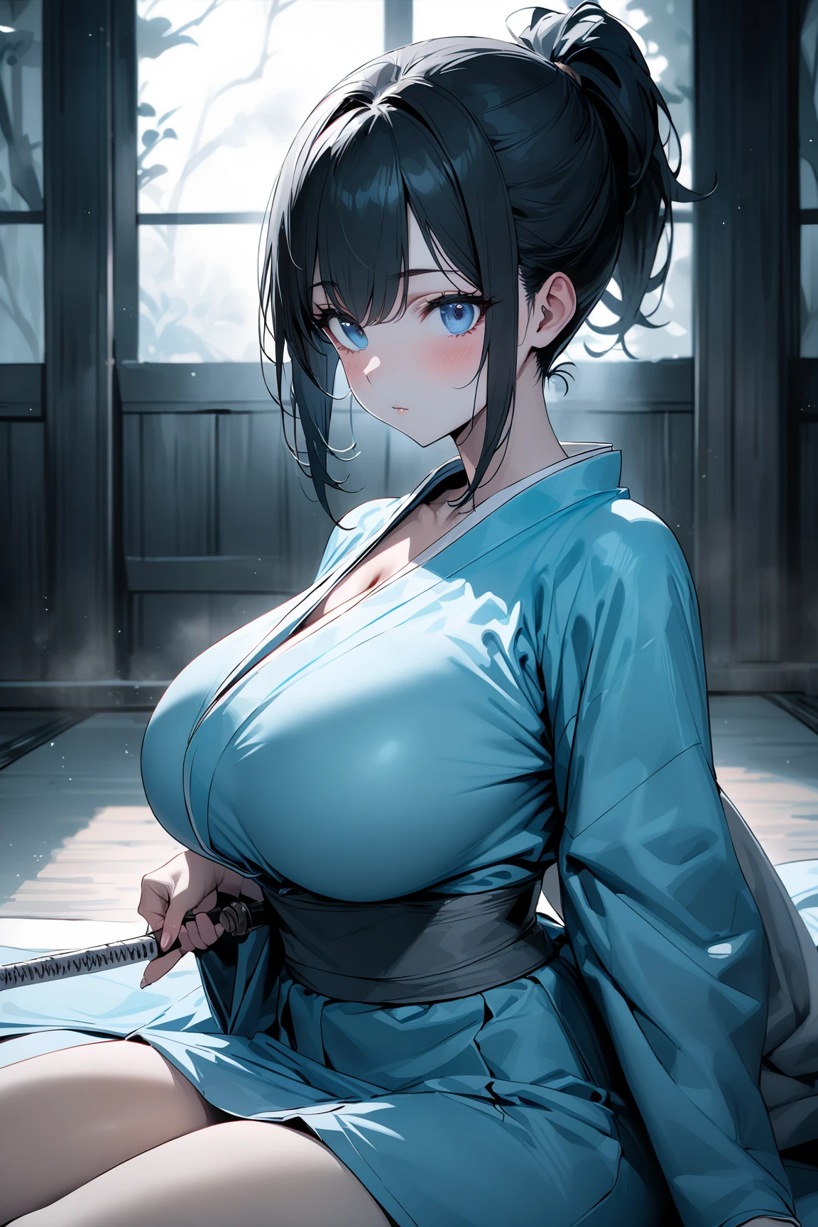 Saber big breasts doctor rain wuxia