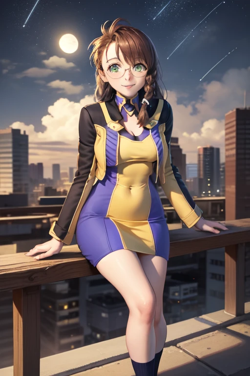 multiple girls, 3girls, standing, giantess art, highly detailed giantess shots, giantess, most detailed, perfect face, Two legs, Five fingers, short hair, A beautiful girl who is bigger than a skyscraper, Wearing rimless glasses, smile, huge breasts, magical girl dress, bow, magical girl, holding a magical wand, black pantyhose, stiletto heels, thunderbolt from a magical wand, seaside metropolis, numerous miniature warships on the sea, Destroying cities, Under heavy attack, A very small big city, Miniature metropolis, Full body description, GTS, giga giantess, gigagts, stomping city, crash city, tiny city, micro city, pantyhose feet, High resolution, highest quality, masterpiece,