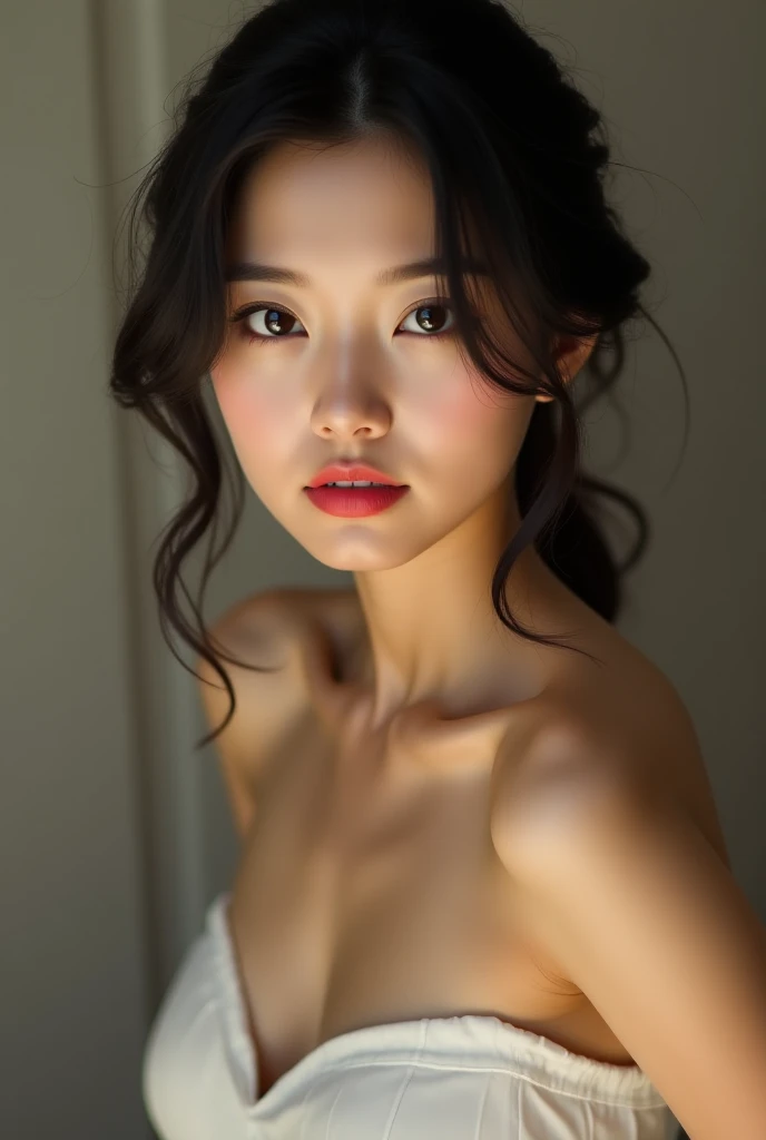 50 year old mature woman、Japanese、Classy sex appeal、Beautiful woman、sexy、透明Whitening skin、Perfect lighting、Beautiful breasts High quality、Wear light makeup、Beautiful ass high quality、Glowing Beautiful Skin、Transparent beauty、Goddess of Eros、Realistic、Looking into the camera、Whitening skin、masterpiece、Watery eyes、Big Ass、Nasolabial folds、Bright spot、Glamour、Saggy breasts、Gravure quality、View from below、形が良いBig Ass、Worried look、Panties、Squat、Leg spread、Sweaty skin
