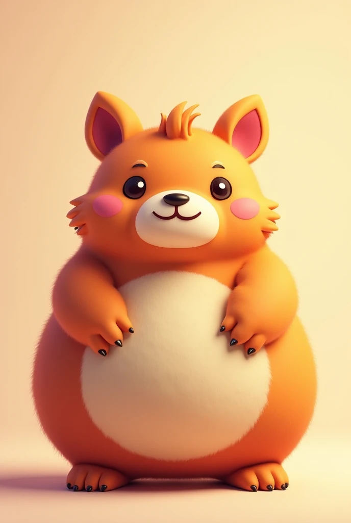 Chubby furry with fat ass