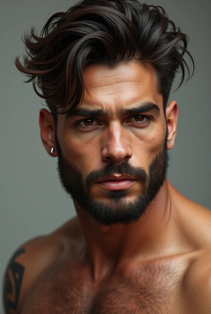 Anime men characters who hase small beard
