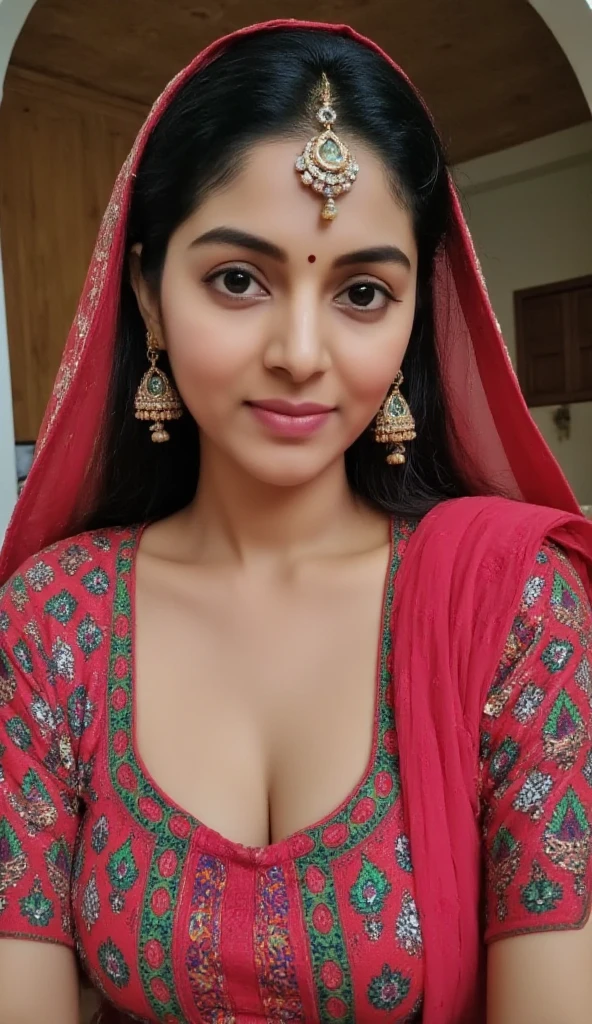 Beautiful, cute baby Face, 17 Years old Bangladeshi Girl, blue eyes, (wearing green hijab) and sexy kebaya dress, Rounded big Breast, cleavage cutout, slightly Chubby , luxury necklace, White Skin, Smiling, Dark City Background, mid shot, upper body, Perfect Potrait, Bokeh Effect, Look at Viewer, Armpit, Perfect Eye, Perfect Hand, Perfect Finger, Bracelet, big breast, ((adorable:1.2)), ((masterpiece:1.1)), ((bokeh:1.2)),