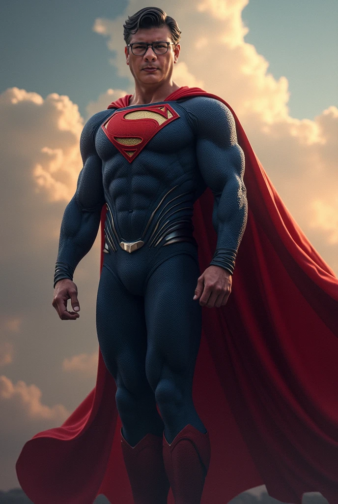 Superman helped all people's in the world after then superman
confidence face and confidence body style ., and background white lightning
Don't make supeman angry