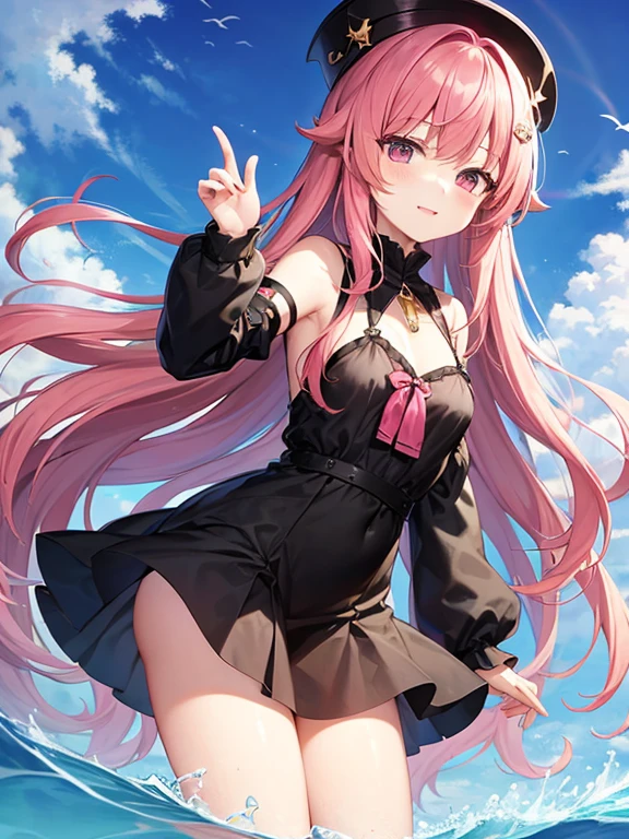 open the thighs, show panties, 1 girl, alone, smile, looking at the viewer, masterpiece, 最high quality:1.4,high quality, be familiar with,