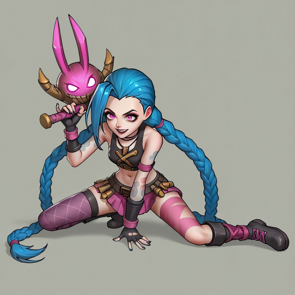 Harley Quinn merged with a strong girl, , (handmade:1.4), (penis:focus on penis, (nakts cover cum:1FV((after blowjo, ((cum on face)), background, ual, tempting, sensual